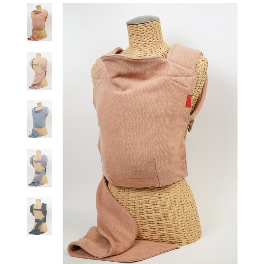Sakura Bloom theory bamboo scout baby carrier BNWT